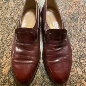 Salvatore Ferragamo Italian Leather Loafers 10 1/2